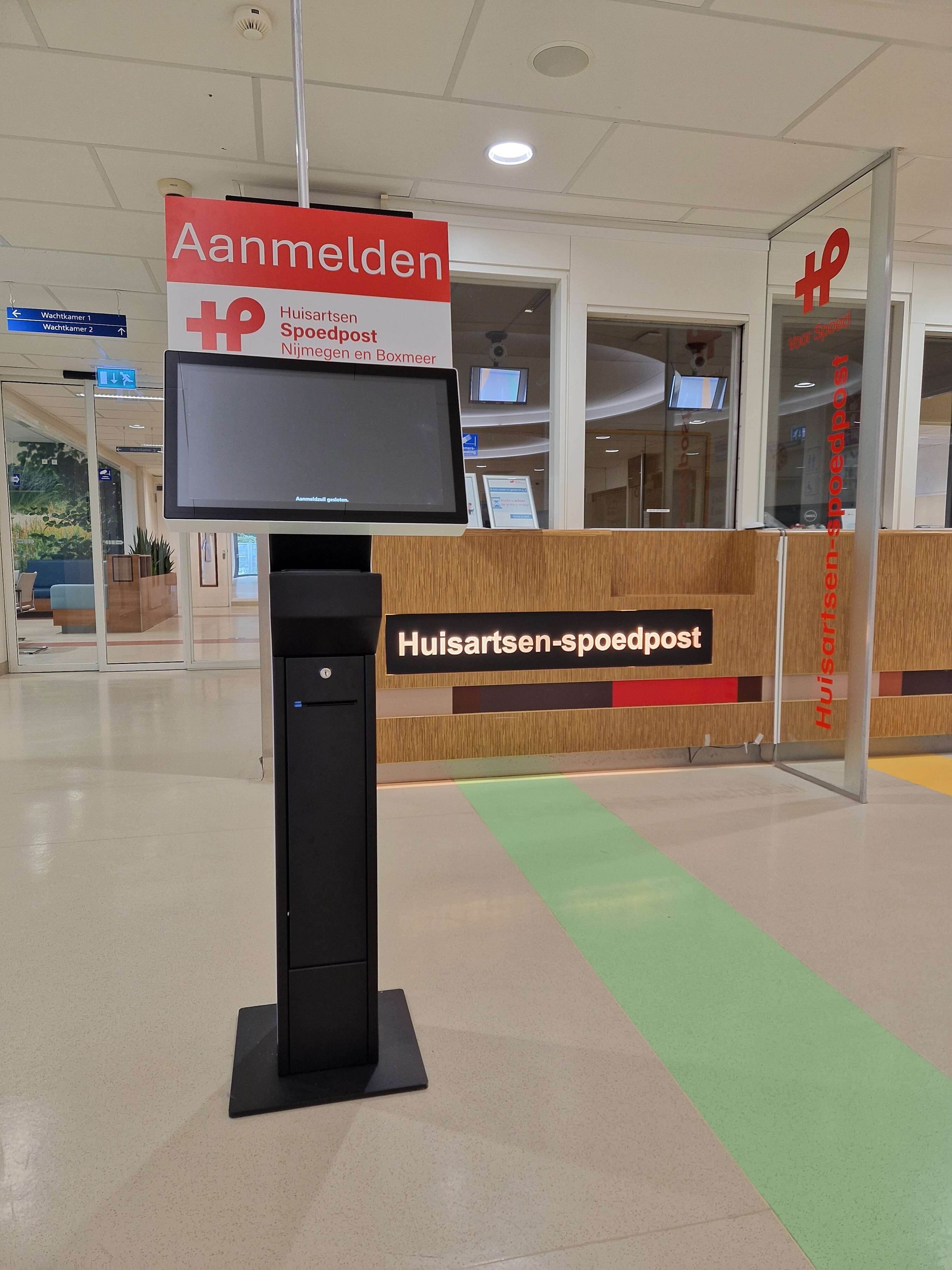 Aanmeldzuil Huisartsenspoedpst Nijmegen